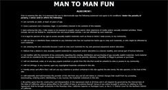 Desktop Screenshot of mantomanfun.com